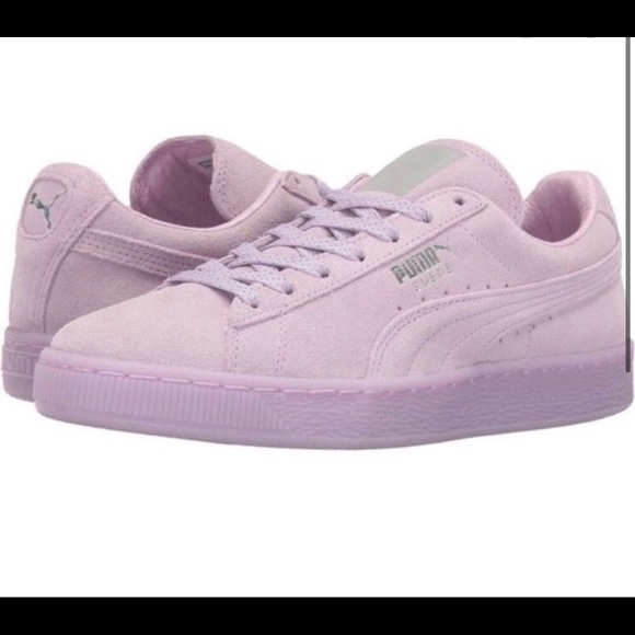 light purple puma shoes